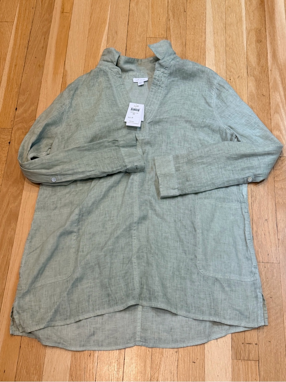 J.Jill linen tunic m.. NWT “Love Linen”